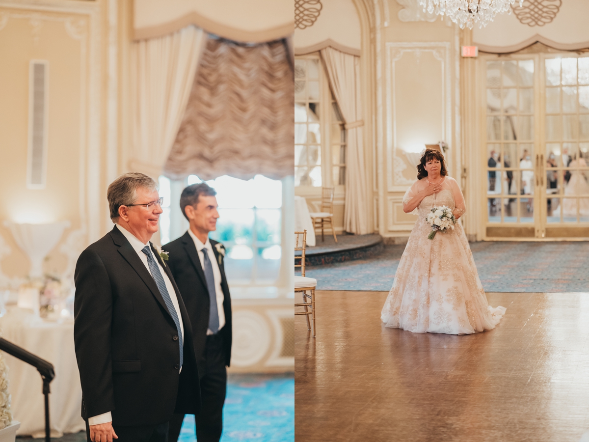 Wedding ceremony at The Fairmont Copley in Boston